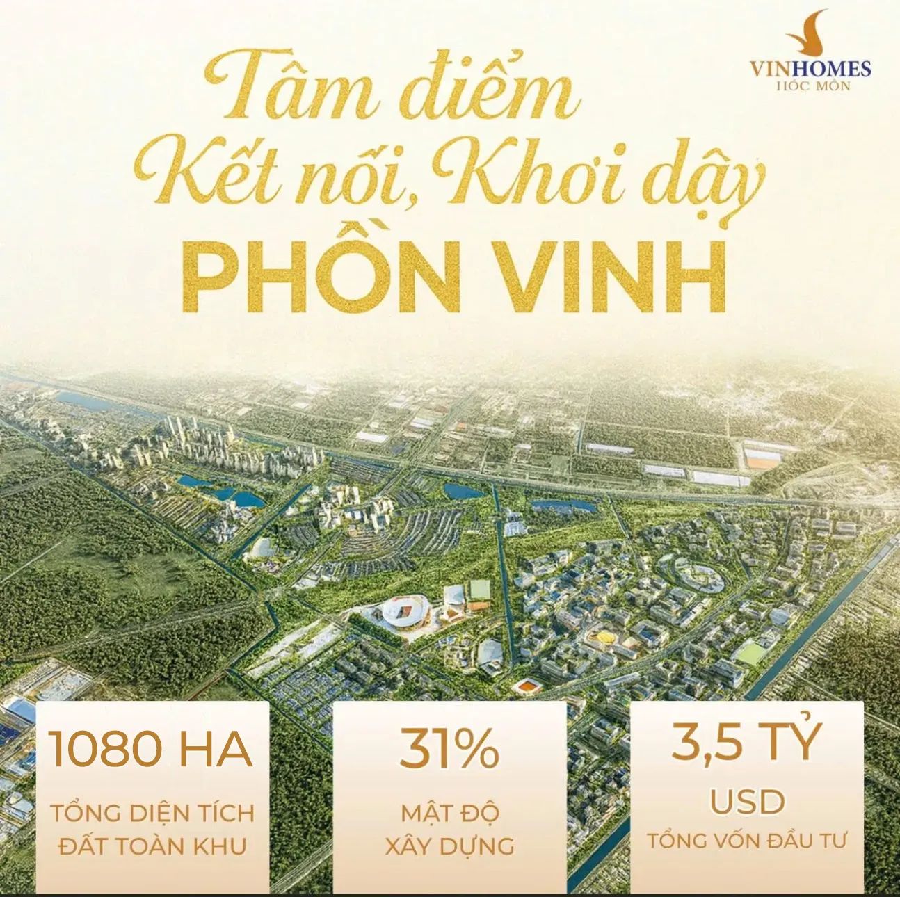 tổng quan Vinhomes Hóc Môn