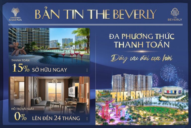 Bảng Giá The Beverly | Cập Nhật Giá Bán | 2024