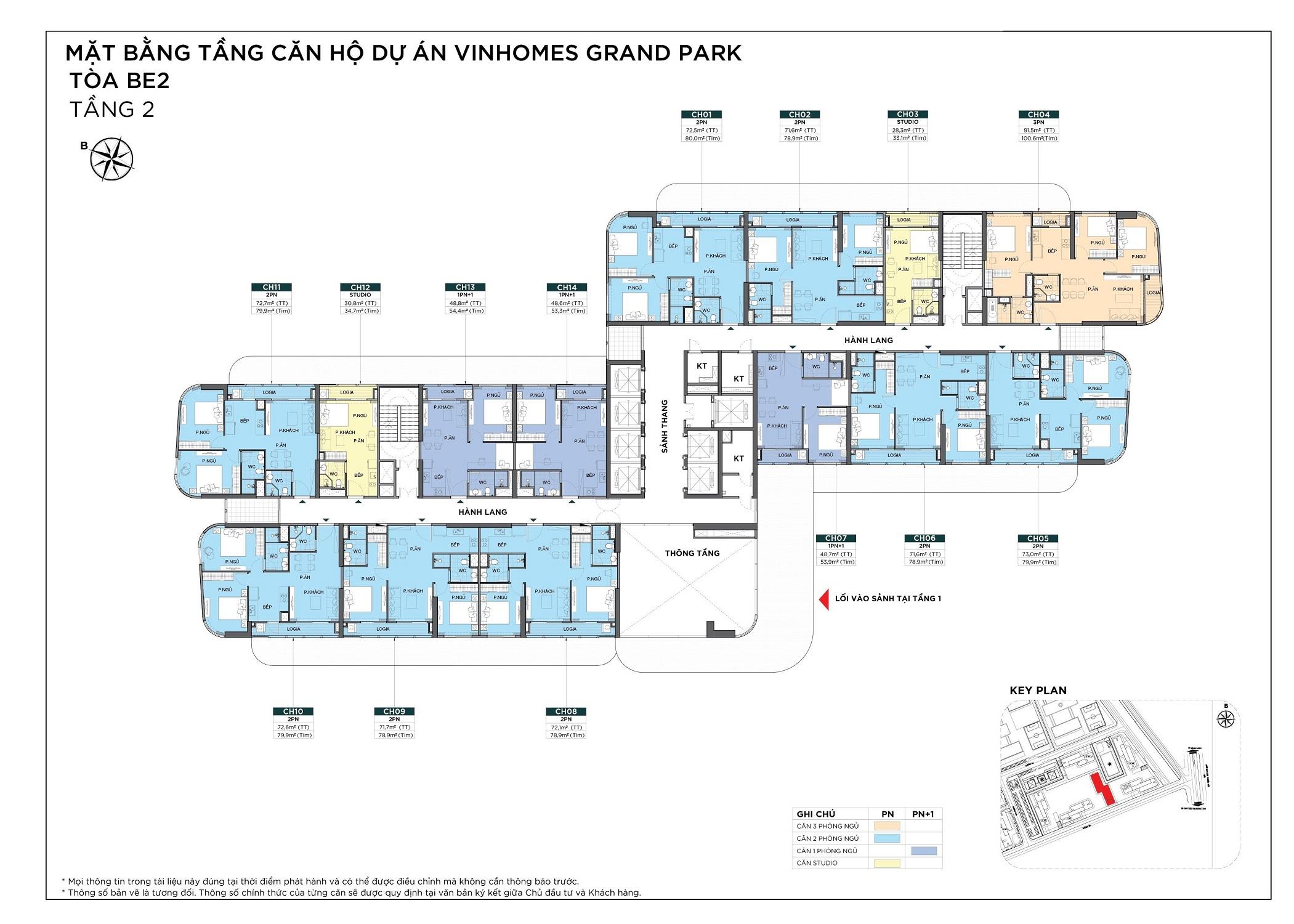 BE2_TheBeverly_VinhomesGrandPark_Q9 | Mặt bằng | 2024
