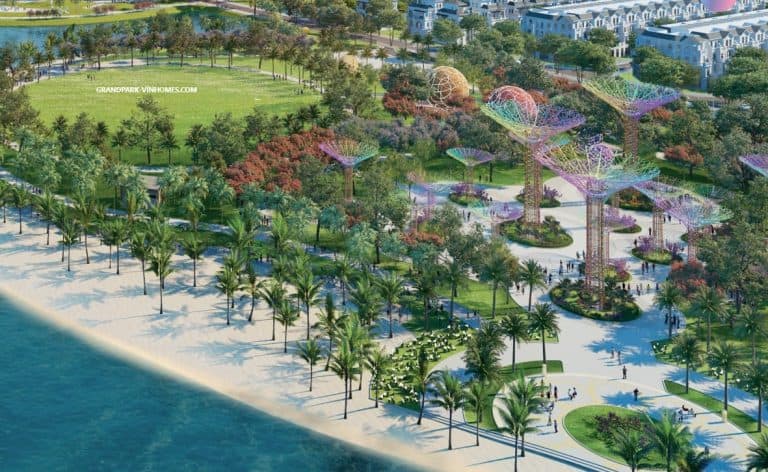 Công Viên Ánh Sáng Vinhomes Grand Park | Quy mô 36ha | 2023