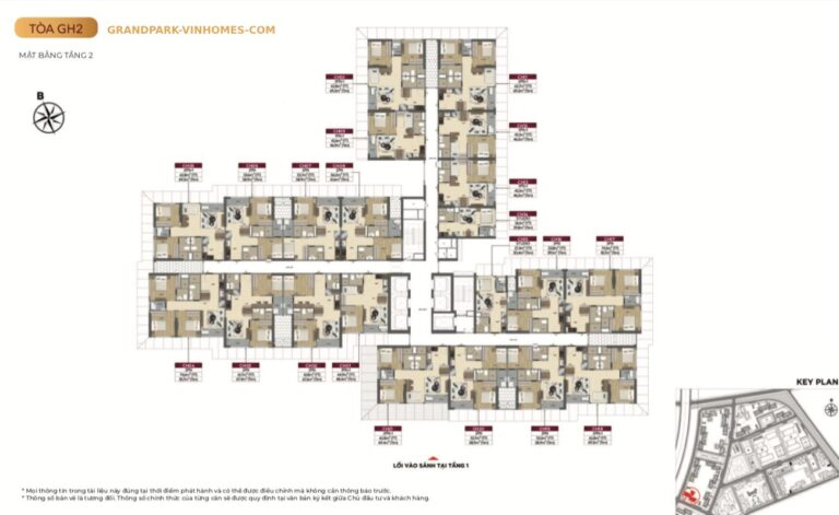 Layout GH2 | Glory Heights | Bản vẽ 2024