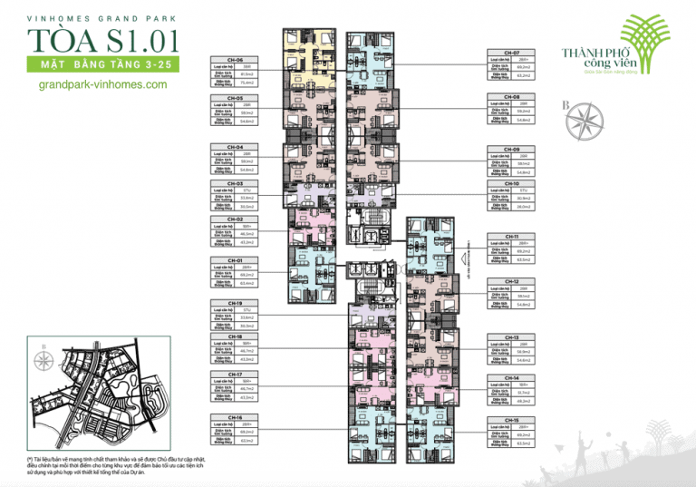 S1.01 The Rainbow | Vinhomes Grand Park | 2023