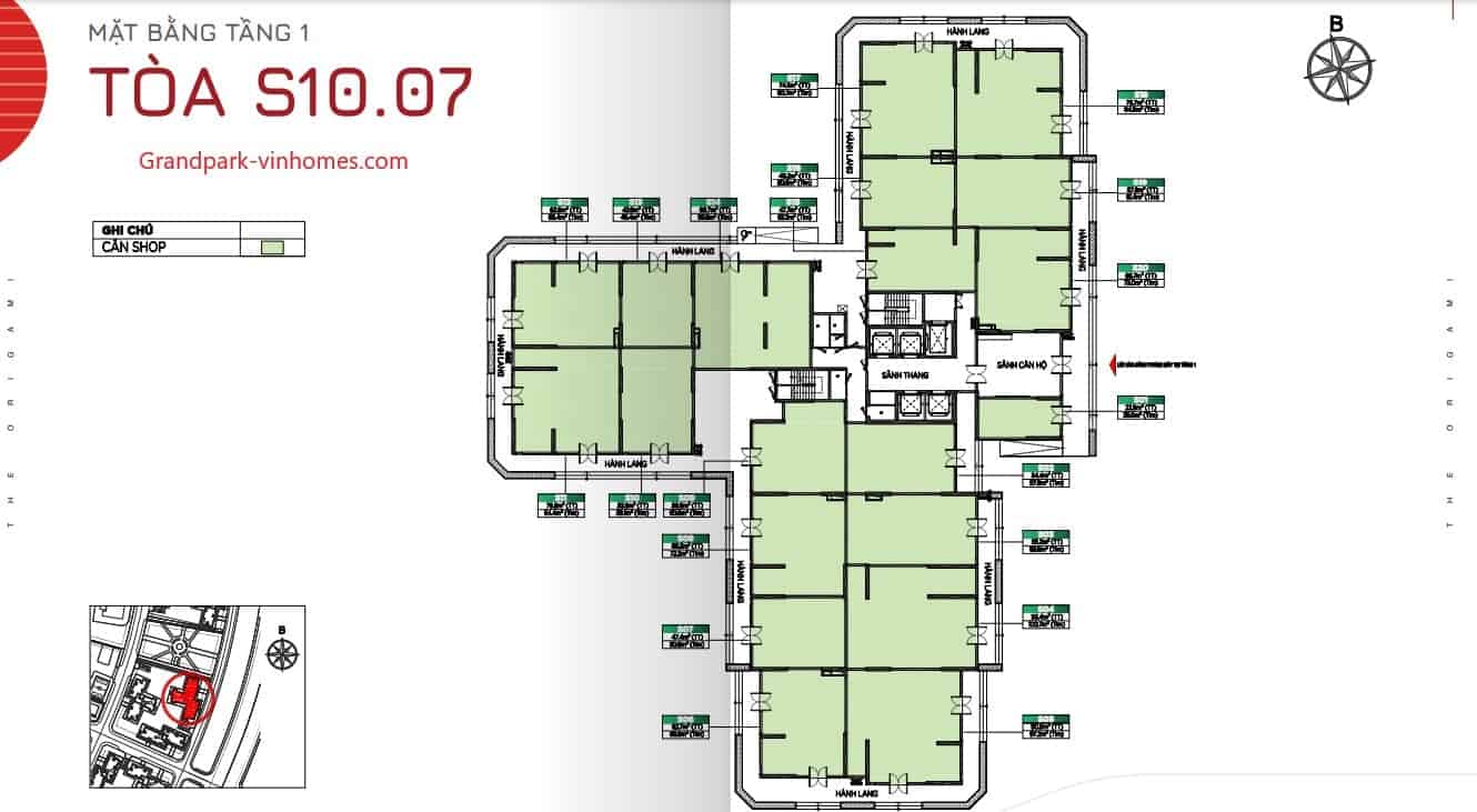 S1007 - The Origami | Layout | 2023