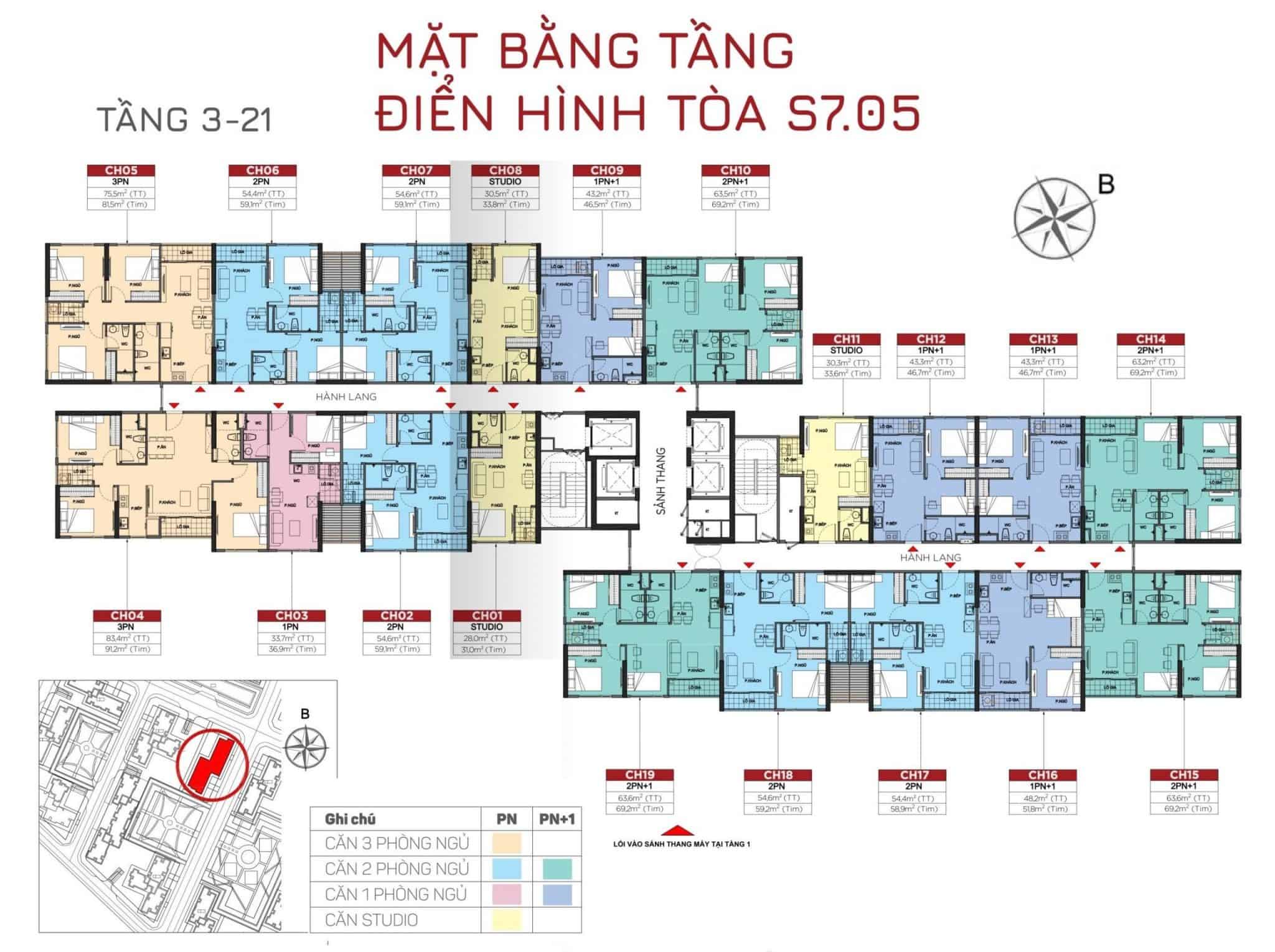 S7_Origami_Vinhomes_Grand_Park | Căn hộ | 2023