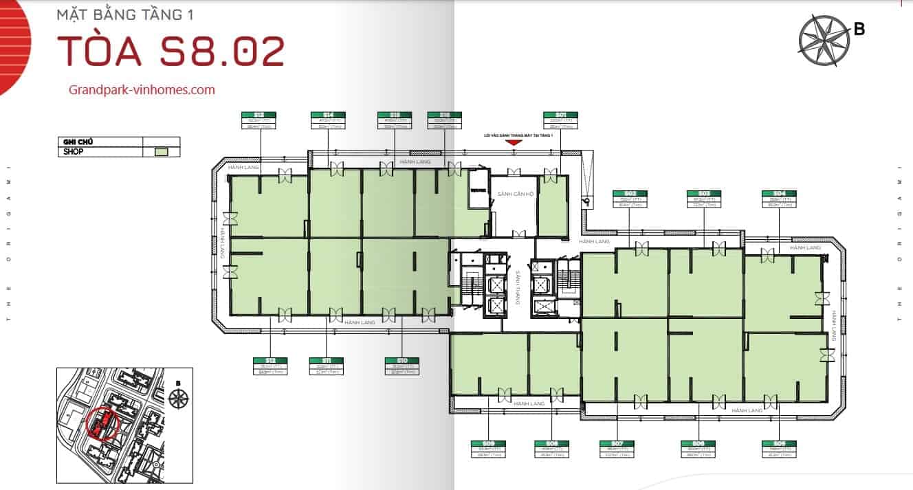 S802_Origami_Vinhomes_Grand_Park | Layout | 2024