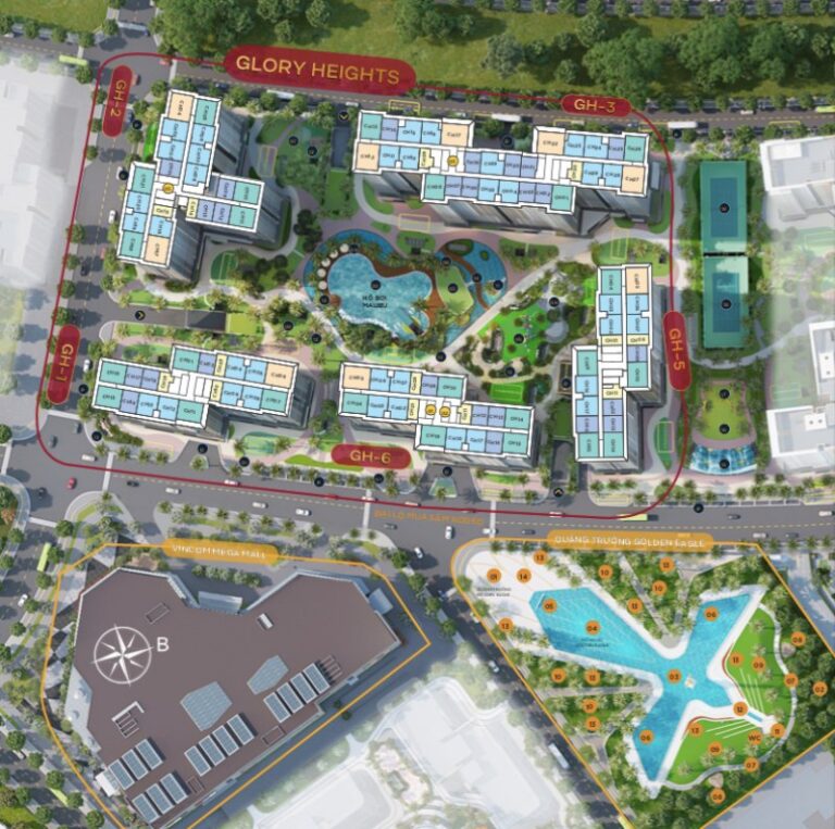 Shophouse Glory Heights | Thông số kỹ thuật | 2024