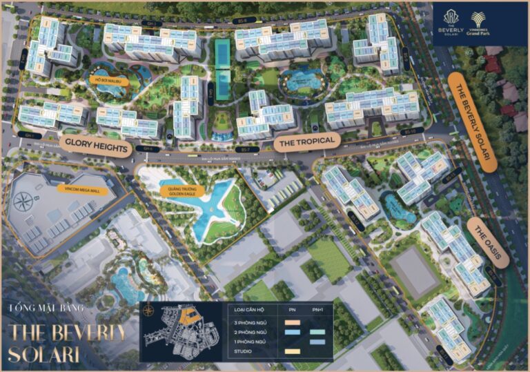 The Beverly Solari | Mặt bằng | 2024