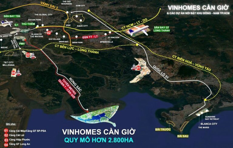 Vinhomes Green Paradise Cần Giờ - Kết Nối Giao Thông Tiện Lợi