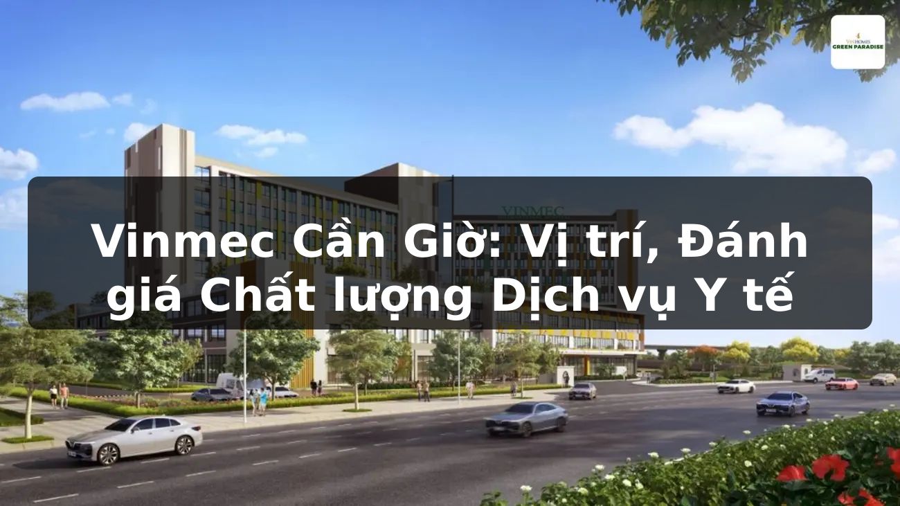 Vinmec Cần Giờ: Vị trí, Đánh giá Chất lượng Dịch vụ Y tế